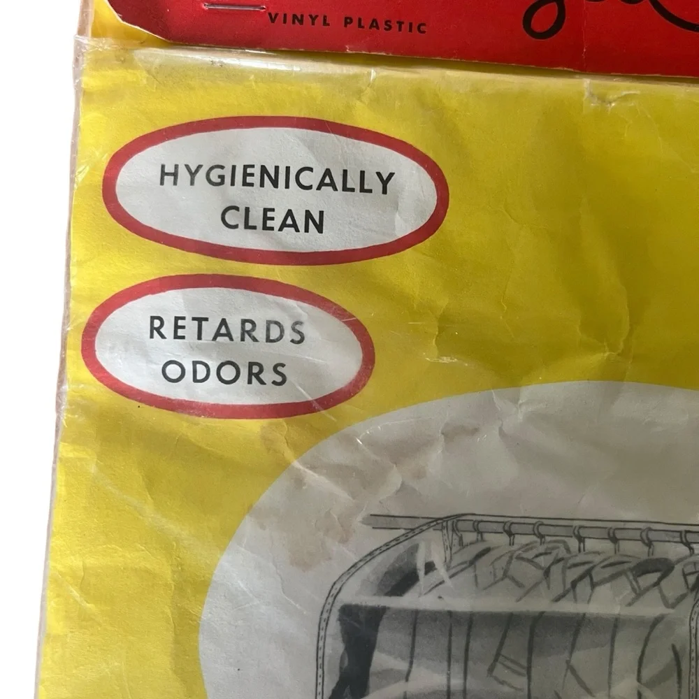 Bogene Vinyl Plastic 24” Closet Cover Sanitize Non-toxic‎ Germ Resistant